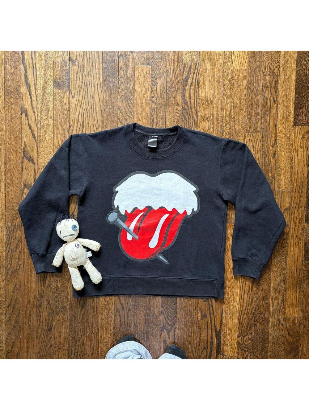 Vintage Mens Number Nine x Rolling Stones crewneck sweatshirt